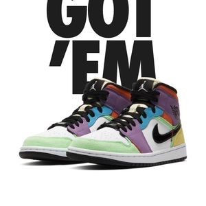 Jordan 1 Mid “Multicolor”